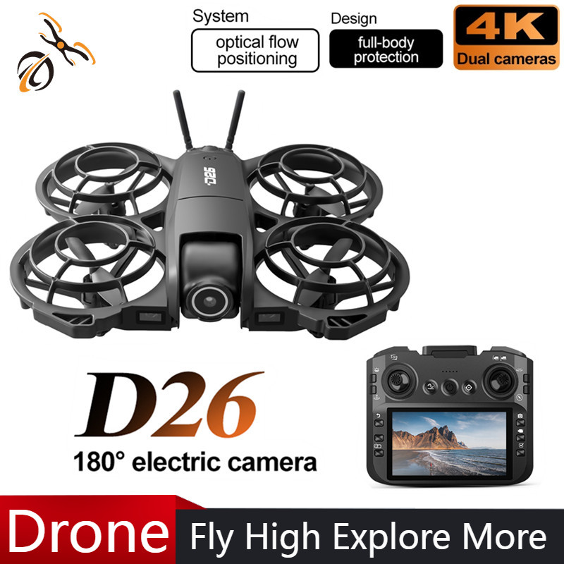 طائرة بدون طيار D26 بدقة 4K لل - مراجعة Drone Camera Hd وسعره