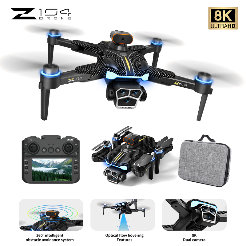 Z104 RC الطائرة بدون طيار واسع - مراجعة Drone Camera Wide Angle وسعره