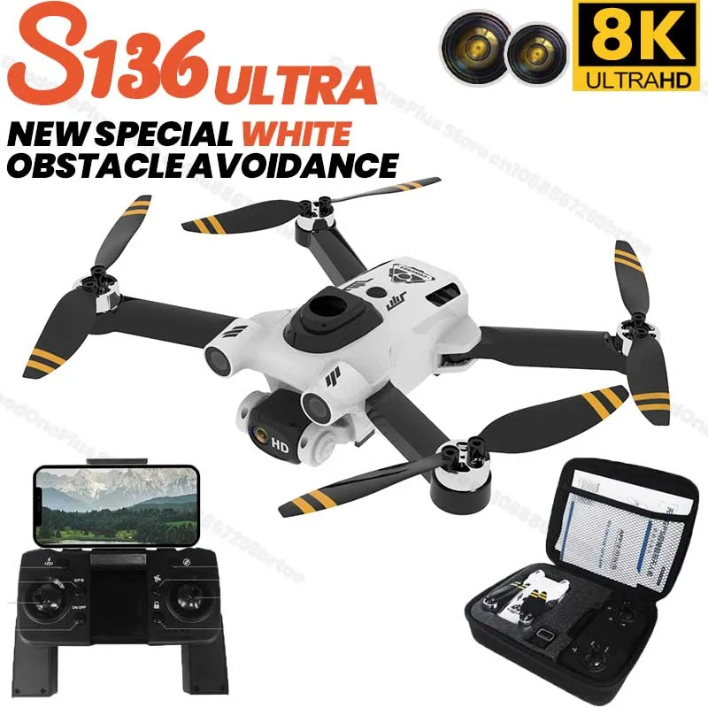 طائرة بدون طيار S136 Pro Ultra - مراجعة Drone Camera Professional وسعره