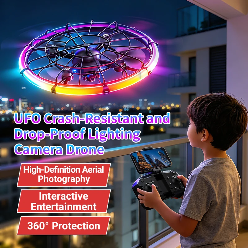 طائرة JJRC H145 UFO RC بدون طي - مراجعة Drone Camera Lens وسعره